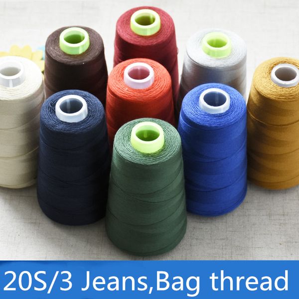 3 ply 203 thick polyester thread for handmade bags,canvas,jeans,oxford cloth hand sewing thread, Black;white
3 ply 203 thick polyester thread for handmade bags,canvas,jeans,oxford cloth hand sewing thread, Black;white
