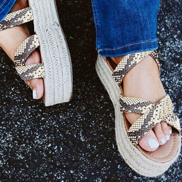 womens fashion muffins snake wedge platform pumps straw thick bottom shoes ladies roman sandals sandalia feminina 35-43, Black
womens fashion muffins snake wedge platform pumps straw thick bottom shoes ladies roman sandals sandalia feminina 35-43, Black