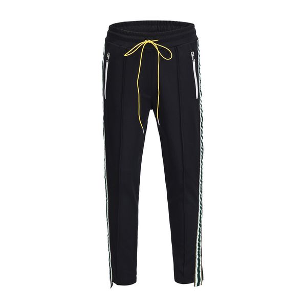 2019 brand new side golden striped sweatpants men women hiphop joggers waist banding panelled men sweatpants jogger pants, Black
2019 brand new side golden striped sweatpants men women hiphop joggers waist banding panelled men sweatpants jogger pants, Black