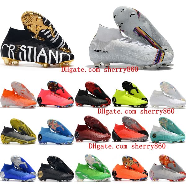 2019 mens soccer shoes superfly 6 elite cr7 se fg soccer cleats crampons de football boots mercurial superfly vi 360 neymar ronaldo, Black;grey
2019 mens soccer shoes superfly 6 elite cr7 se fg soccer cleats crampons de football boots mercurial superfly vi 360 neymar ronaldo, Black;grey