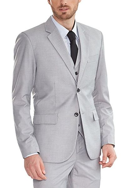 fashionable two buttons groomsmen notch lapel groom tuxedos men suits wedding/prom/dinner man blazer(jacket+pants+tie+vest) 678, Black;gray
fashionable two buttons groomsmen notch lapel groom tuxedos men suits wedding/prom/dinner man blazer(jacket+pants+tie+vest) 678, Black;gray
