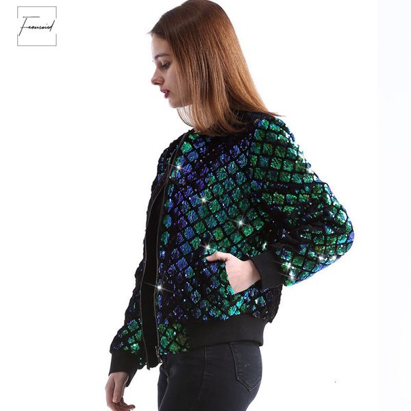 jacket spring autumn women sequin coat green long sleeve zipper streetwear jacket new preppy casual basic coat, Black;brown
jacket spring autumn women sequin coat green long sleeve zipper streetwear jacket new preppy casual basic coat, Black;brown