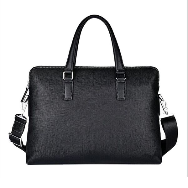 men bag casual genuine leather men handbag lapmale briefcase messenger shoulder bag classic black business
men bag casual genuine leather men handbag lapmale briefcase messenger shoulder bag classic black business