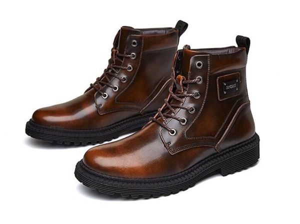autumn winter men boots big size 38-46 vintage style boots men shoes casual fashion high-cut lace-up warm hombre, Black
autumn winter men boots big size 38-46 vintage style boots men shoes casual fashion high-cut lace-up warm hombre, Black