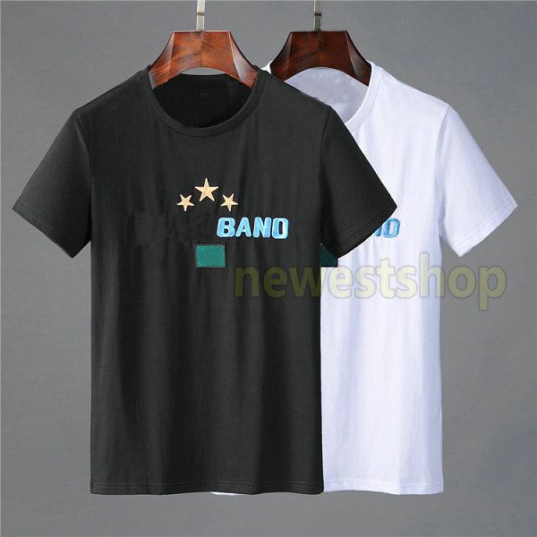 2020 new designer luxury clothing mens europe italy tag t shirts fashion embroidery letter star flag print t shirt casual tshirts t shirt, White;black
2020 new designer luxury clothing mens europe italy tag t shirts fashion embroidery letter star flag print t shirt casual tshirts t shirt, White;black