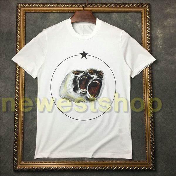 2022 summer men designer tshirt clothing womens short sleeve t shirt circle star animal print tshirts untee cotton, White;black
2022 summer men designer tshirt clothing womens short sleeve t shirt circle star animal print tshirts untee cotton, White;black