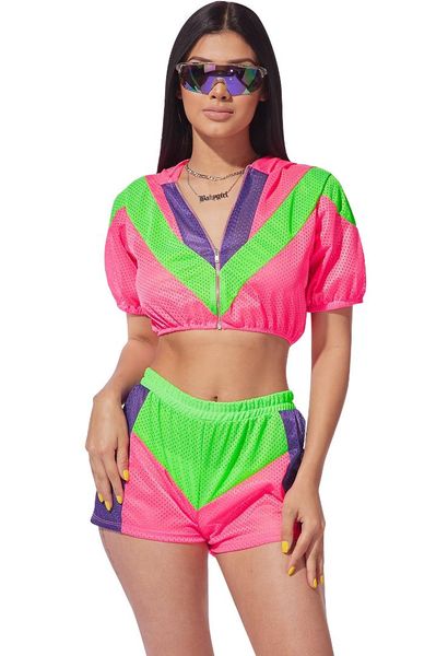 new women summer two piece set patchwork crop hooded + shorts suit short pants fashion tracksuit outfit sportswear, White
new women summer two piece set patchwork crop hooded + shorts suit short pants fashion tracksuit outfit sportswear, White