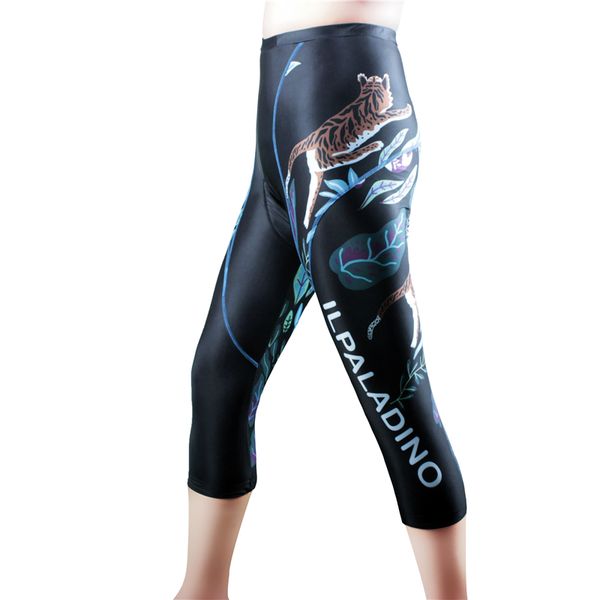 ilpaladino cycling pants for women 3/4 length bike riding tights sportswear with 3d paded bicycle cropped trousers, Black
ilpaladino cycling pants for women 3/4 length bike riding tights sportswear with 3d paded bicycle cropped trousers, Black