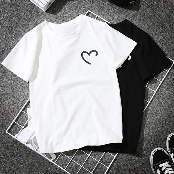 2020 лето женщины футболку девочки harajuku любовь печать top tshirt с коротким рукавом o шея пары lovers хлопок белый тенниску camiseta, White
2020 лето женщины футболку девочки harajuku любовь печать top tshirt с коротким рукавом o шея пары lovers хлопок белый тенниску camiseta, White