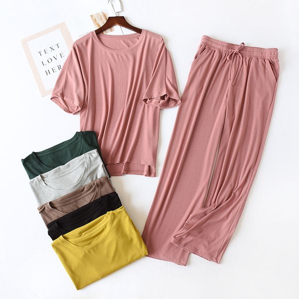 women's sleepwear 2021 autumn ladies pajamas set comfort solid color pijmas sets women v-neck homewear 2pcs long sleeve+pants casual we, Black;red
women's sleepwear 2021 autumn ladies pajamas set comfort solid color pijmas sets women v-neck homewear 2pcs long sleeve+pants casual we, Black;red
