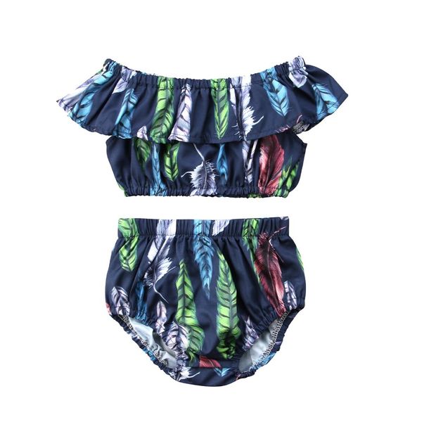 2019 new brand toddler kids girls feathers o-neck casual crop shorts summer outfits set clothes 0-2t, White
2019 new brand toddler kids girls feathers o-neck casual crop shorts summer outfits set clothes 0-2t, White