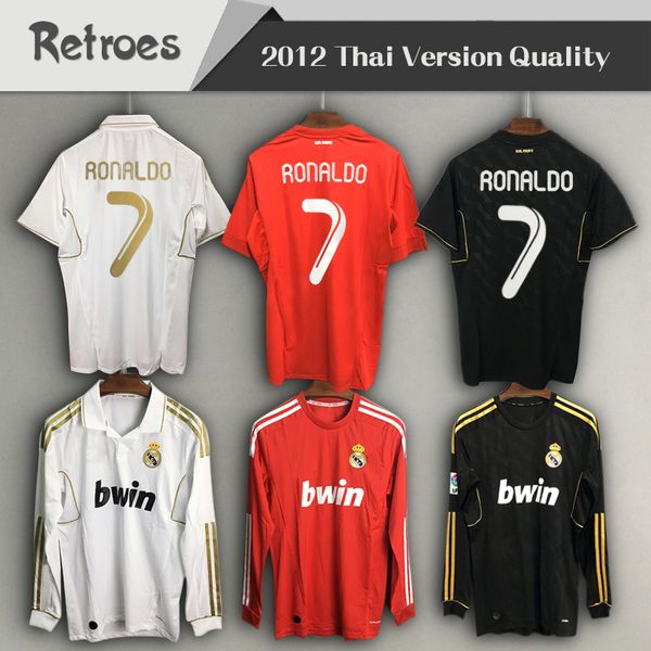 2011 2012 real madrid retro occer jer ey 11 12 real madrid home 7 ronaldo kaka benzema ozil long leeve away cla ic football hirt 
2011 2012 real madrid retro occer jer ey 11 12 real madrid home 7 ronaldo kaka benzema ozil long leeve away cla ic football hirt