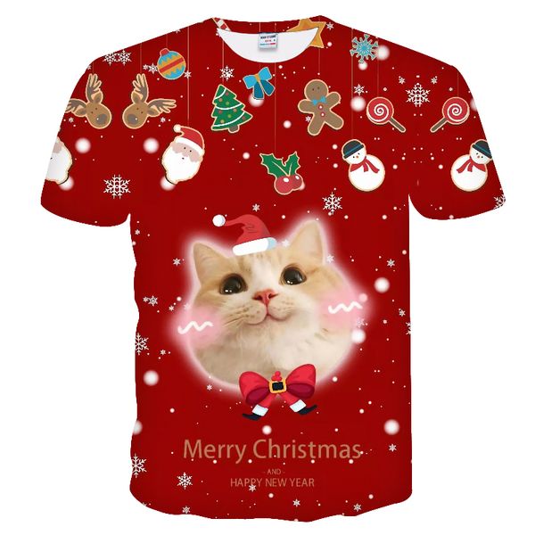 2019 new t shirt men fashion tshirt womens men ugly christmas t shirt funny christmas 3d cats printed tshirt hip hop tees t shirt q1144, White;black
2019 new t shirt men fashion tshirt womens men ugly christmas t shirt funny christmas 3d cats printed tshirt hip hop tees t shirt q1144, White;black