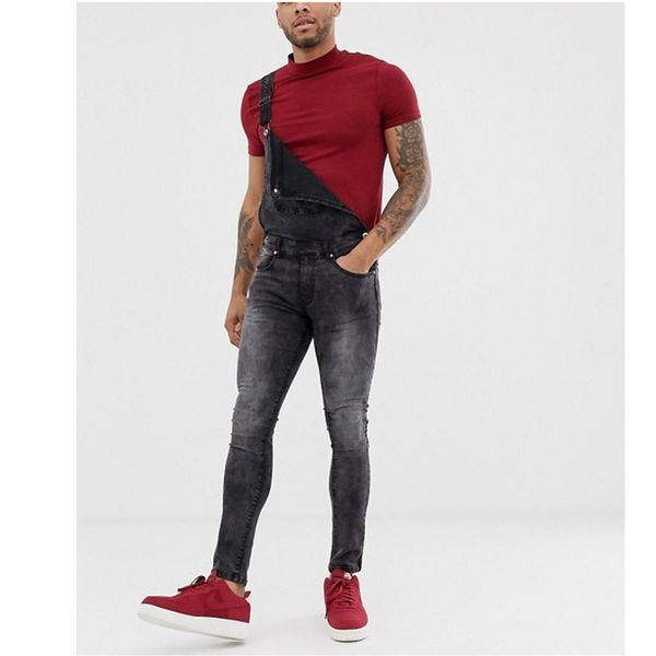 fashion mens long jumpsuits pocket jeans overall jumpsuit streetwear male loose quality cotton personality denim trousers, Blue
fashion mens long jumpsuits pocket jeans overall jumpsuit streetwear male loose quality cotton personality denim trousers, Blue