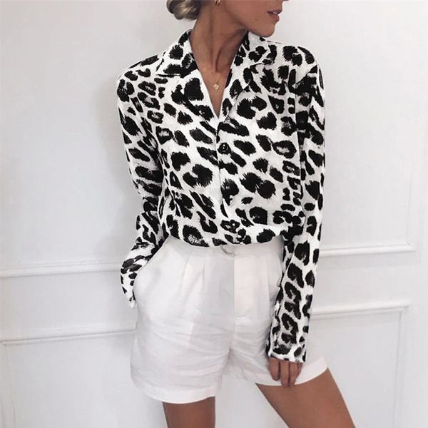 jocoo jolee leopard print chiffon blouse women 2019 casual loose turn down collar lady office shirt blusas plus size, White
jocoo jolee leopard print chiffon blouse women 2019 casual loose turn down collar lady office shirt blusas plus size, White