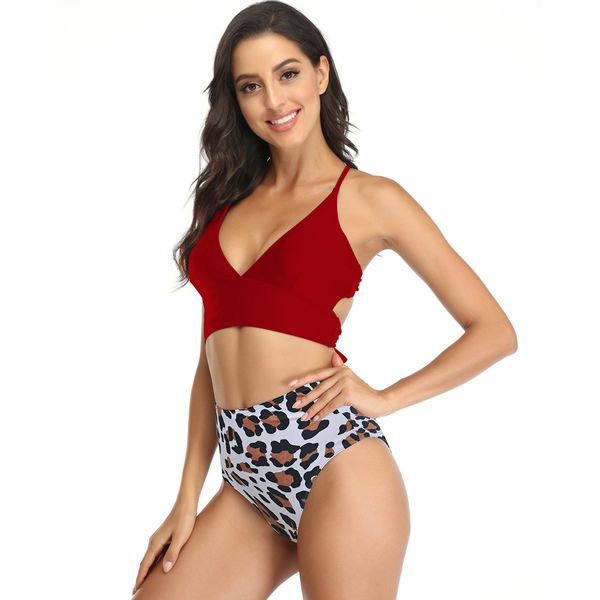 wholesale female crisscross string high waist leopard print 2 piece bathing suits set for women clothing
wholesale female crisscross string high waist leopard print 2 piece bathing suits set for women clothing