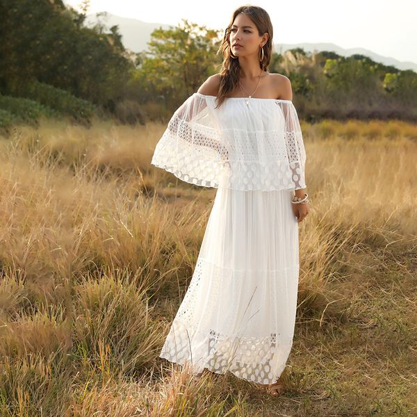 2020 spring summer new off-shoulder white long pleated beach zaraing vadiming sheining zafuler sukienka boho women dress, Black;gray
2020 spring summer new off-shoulder white long pleated beach zaraing vadiming sheining zafuler sukienka boho women dress, Black;gray