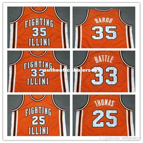 #35 stephen bardo 25 deon thomas #33 kenny battle fighting illinois college orange retro throwbacks embroidery basketball jersey, Black;blue
#35 stephen bardo 25 deon thomas #33 kenny battle fighting illinois college orange retro throwbacks embroidery basketball jersey, Black;blue