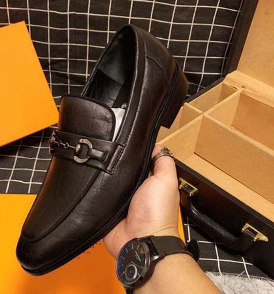 brand men cow leather dress wedding shoe fashion design formal suit business moccasins flats men casual metal buckle horsebit loafers,38-46, Black 
brand men cow leather dress wedding shoe fashion design formal suit business moccasins flats men casual metal buckle horsebit loafers,38-46, Black