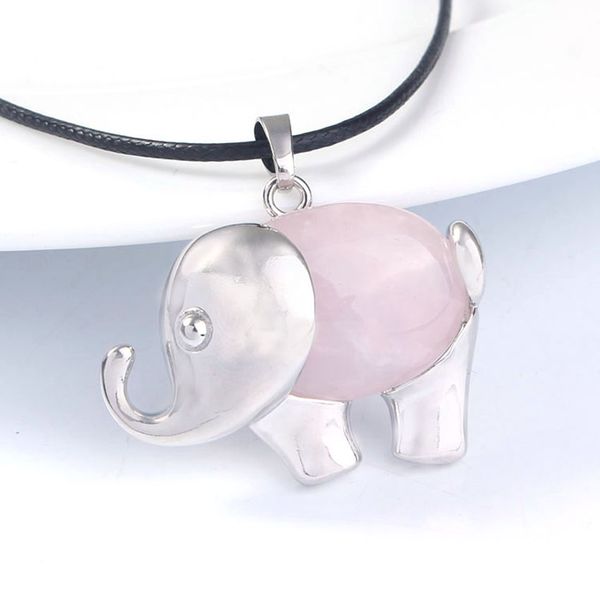 10 pcs cute elephant shape many colors quart stone pendant for gift silver plated animal jewelr
10 pcs cute elephant shape many colors quart stone pendant for gift silver plated animal jewelr