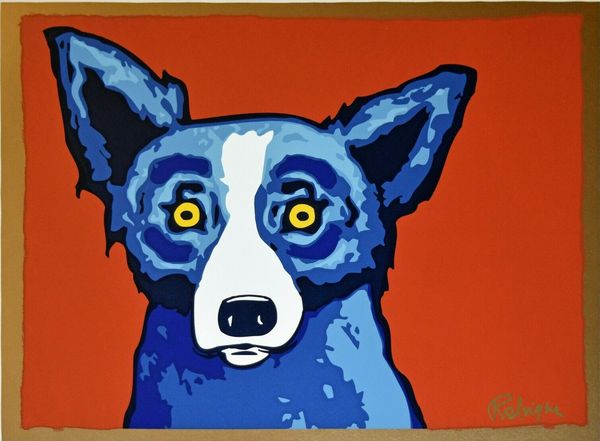 george rodrigue blue dog head home decor handpainted &hd print oil painting on canvas wall art pictures 200113
george rodrigue blue dog head home decor handpainted &hd print oil painting on canvas wall art pictures 200113