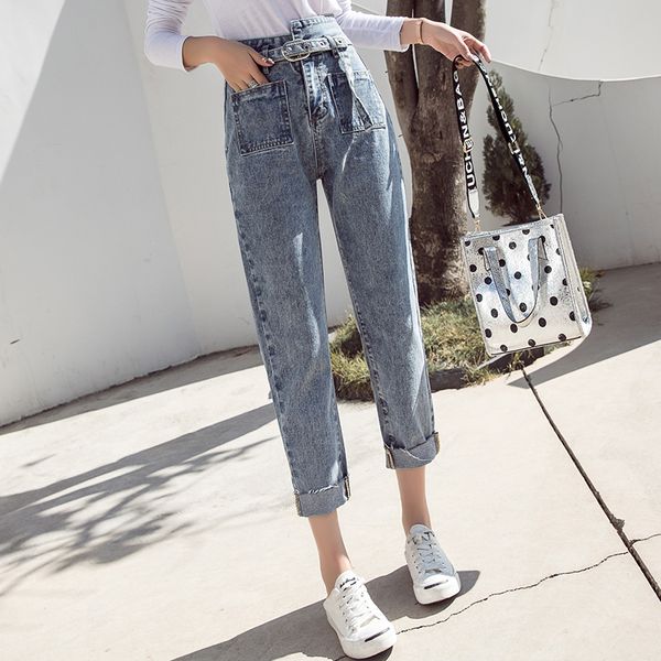 women's jeans fashion harajuku harun pants woman high waist ankle lace up pocket denim clothing blue streetwear vintage trousers
women's jeans fashion harajuku harun pants woman high waist ankle lace up pocket denim clothing blue streetwear vintage trousers
