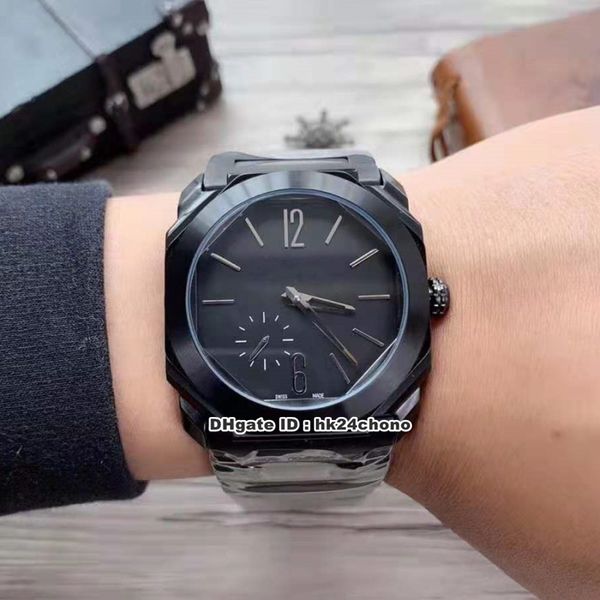 6 style 41mm octo finissimo full black automatic mens watch 103077 black dial black pvd steel bracelet gents sport watches, Slivery;brown
6 style 41mm octo finissimo full black automatic mens watch 103077 black dial black pvd steel bracelet gents sport watches, Slivery;brown