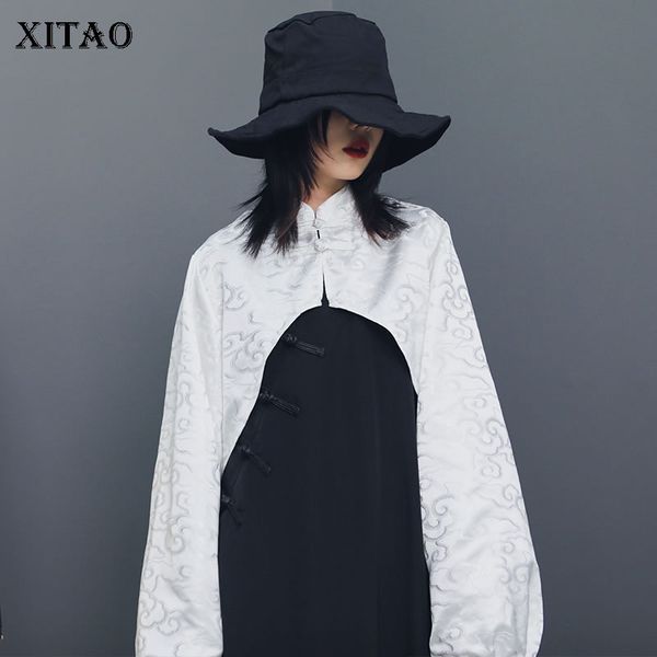 xitao vintage fashion jacket 2020 spring elegant single breast chinese style button down coat ретро муаровое парчовое пальто dmy3522, Black;brown
xitao vintage fashion jacket 2020 spring elegant single breast chinese style button down coat ретро муаровое парчовое пальто dmy3522, Black;brown