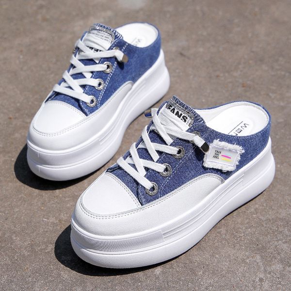 women canvas shoes lace-up casual shoes flat platform height increasing sneakers woman white black loafers slippers
women canvas shoes lace-up casual shoes flat platform height increasing sneakers woman white black loafers slippers
