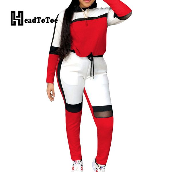 спортивные костюмы женщины спортивный костюм комплект colorblock с длинным рукавом круглый вырез топы узкие брюки набор повседневная 2 шт од, White
спортивные костюмы женщины спортивный костюм комплект colorblock с длинным рукавом круглый вырез топы узкие брюки набор повседневная 2 шт од, White