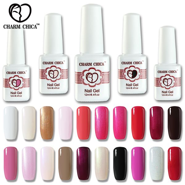 charm chica 20 colors uv gel nail polish 12ml pink white soak off polish nail art lacquer manicure semi permanent y2001, Red;pink
charm chica 20 colors uv gel nail polish 12ml pink white soak off polish nail art lacquer manicure semi permanent y2001, Red;pink