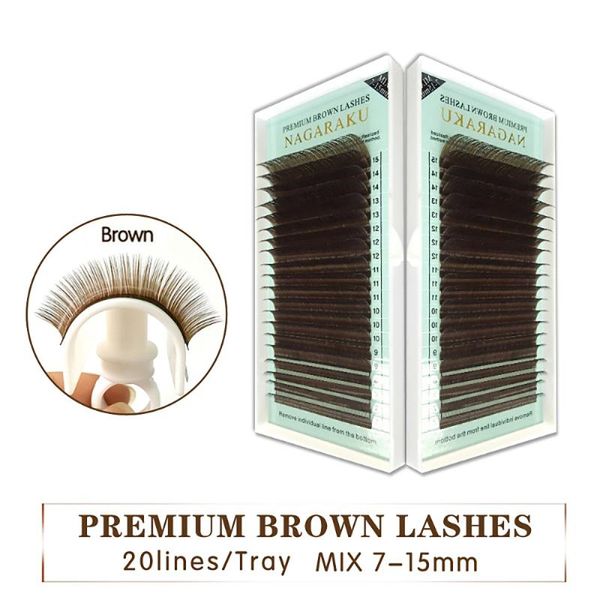 false eyelashes nagaraku mix 7~15mm individual silk lashes mink colored fake natural eyelash brown
false eyelashes nagaraku mix 7~15mm individual silk lashes mink colored fake natural eyelash brown