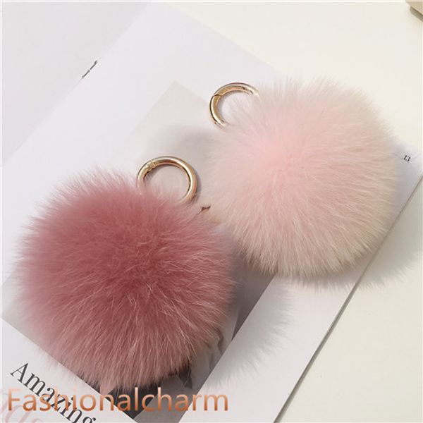 10cm 4" real fox fur ball pompom charm keychain phone pendant keyring gift tassels, Silver
10cm 4" real fox fur ball pompom charm keychain phone pendant keyring gift tassels, Silver