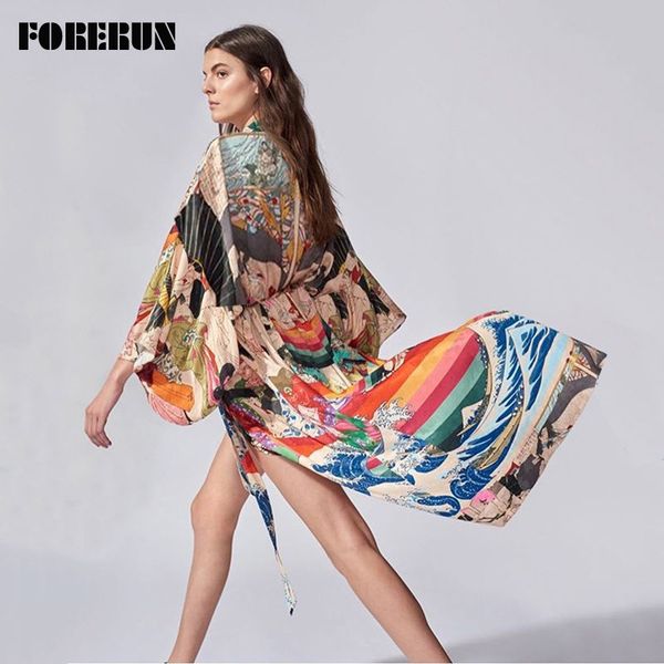 forerun bohemian dress women beach cover up summer long maxi wrap print bikini cover ups beachwear vestidos de playa, Blue;gray
forerun bohemian dress women beach cover up summer long maxi wrap print bikini cover ups beachwear vestidos de playa, Blue;gray