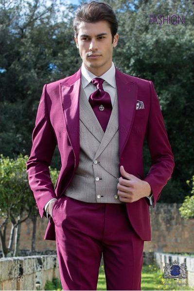 brand new groom tuxedos burgundy men wedding tuxedos fashion men business dinner prom blazer 3 piece suit(jacket+pants+tie+vest) 1261, Black;gray
brand new groom tuxedos burgundy men wedding tuxedos fashion men business dinner prom blazer 3 piece suit(jacket+pants+tie+vest) 1261, Black;gray