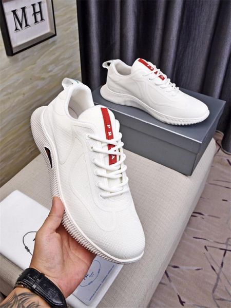 2019prada designers americas cup white mens leather lace up sneakers shoe sneaker shoes with original box, Blue;gray 
2019prada designers americas cup white mens leather lace up sneakers shoe sneaker shoes with original box, Blue;gray