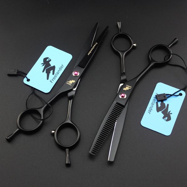 5.5 ander a word black left hand hairdressing scissors barber shears flat shears bangs thin
5.5 ander a word black left hand hairdressing scissors barber shears flat shears bangs thin
