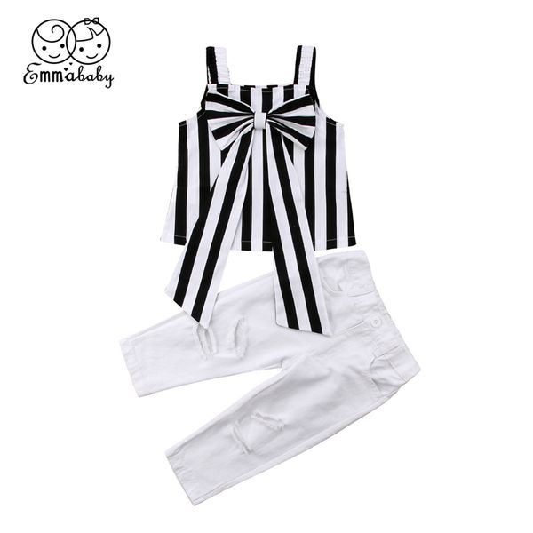 toddler baby kids girl striped sleeveless clothing little girls big bow stripe vest pants casual outfits clothes 2pcs set, White
toddler baby kids girl striped sleeveless clothing little girls big bow stripe vest pants casual outfits clothes 2pcs set, White