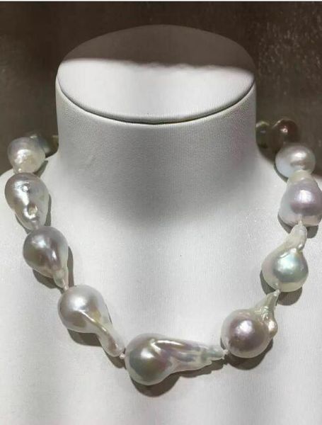классический 25--30mm юг море барокко белый жемчуг ожерелье 18inch, Silver
классический 25--30mm юг море барокко белый жемчуг ожерелье 18inch, Silver
