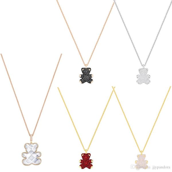 fahmi teddy 3d stereo teddy bear necklace female clavicle chain valentine's day gift childlike bear, showing charming and charming, Black
fahmi teddy 3d stereo teddy bear necklace female clavicle chain valentine's day gift childlike bear, showing charming and charming, Black
