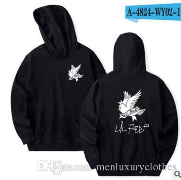 lil peep bird печатные дизайнерские толстовки для мужчин женщин подростковых повседневного harajuku кофты top, Black
lil peep bird печатные дизайнерские толстовки для мужчин женщин подростковых повседневного harajuku кофты top, Black