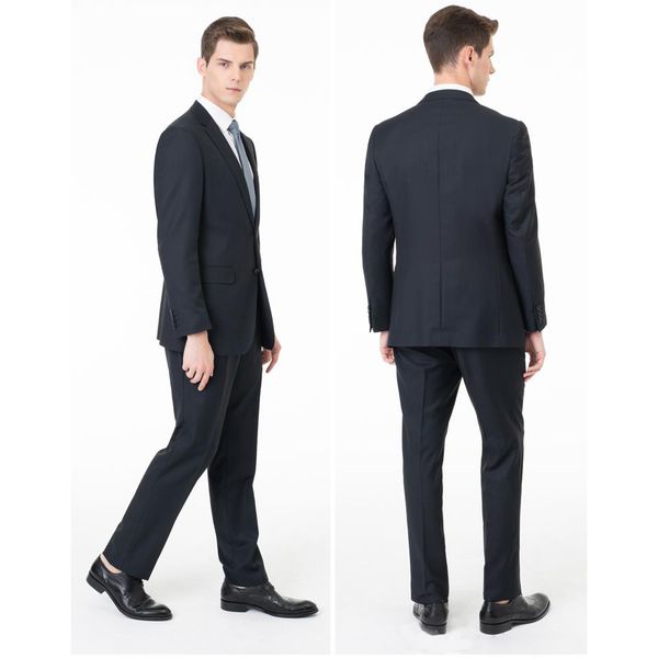 2019 black men wedding suits slim fit groom formal wear men groom tuxedos suits business men wear(jacket+pants), White;black 
2019 black men wedding suits slim fit groom formal wear men groom tuxedos suits business men wear(jacket+pants), White;black