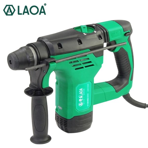 laoa heavy electric hammer 30mm impact drills power drill for wall concrete ceramic drilling
laoa heavy electric hammer 30mm impact drills power drill for wall concrete ceramic drilling