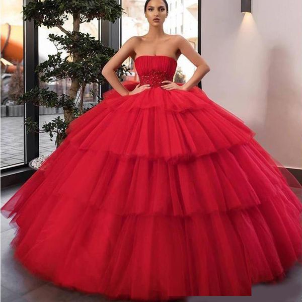 2020 red tiered skirt ball gown puffy princess quinceanera dresses prom party wear beaded appliques girl pageant dresses sweet 15 gowns, Blue;red
2020 red tiered skirt ball gown puffy princess quinceanera dresses prom party wear beaded appliques girl pageant dresses sweet 15 gowns, Blue;red
