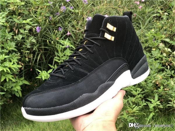 authentic air 12 reverse taxi men basketball shoes black white retro suede real carbon fiber sneakers 130690-017 with original box us7-13
authentic air 12 reverse taxi men basketball shoes black white retro suede real carbon fiber sneakers 130690-017 with original box us7-13