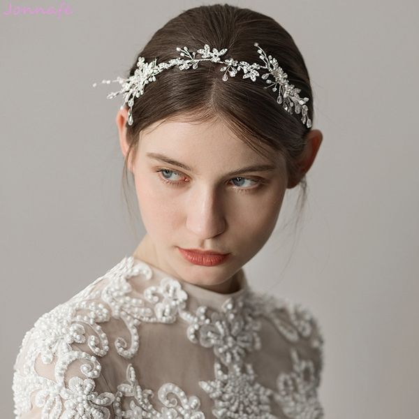 jonnafe silver color bridal long hair comb vine rhinestone leaf wedding headpiece hair ornament women accessories, Golden;white
jonnafe silver color bridal long hair comb vine rhinestone leaf wedding headpiece hair ornament women accessories, Golden;white
