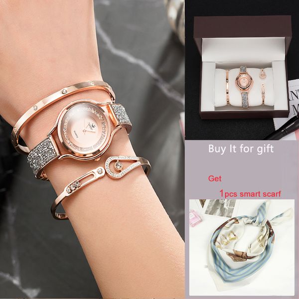 2019 new gift watch set 3 pcs women bracelet watches with big watch box new brand zonmfei woman dress popular design hot, Slivery;brown
2019 new gift watch set 3 pcs women bracelet watches with big watch box new brand zonmfei woman dress popular design hot, Slivery;brown
