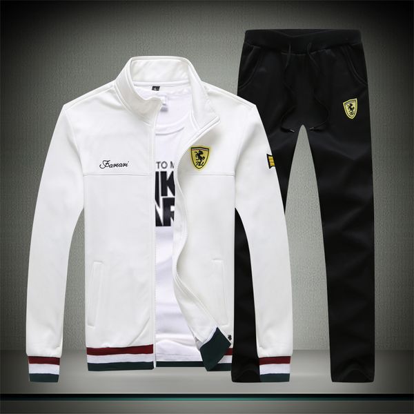 2020 new sports suit men's casual sweater casual pants suit