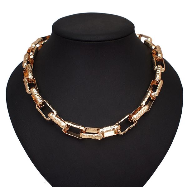 metal coarse chain choker necklaces for women trend zinc alloy statement necklaces collar necklace jewelry gift ukmoc, Silver
metal coarse chain choker necklaces for women trend zinc alloy statement necklaces collar necklace jewelry gift ukmoc, Silver