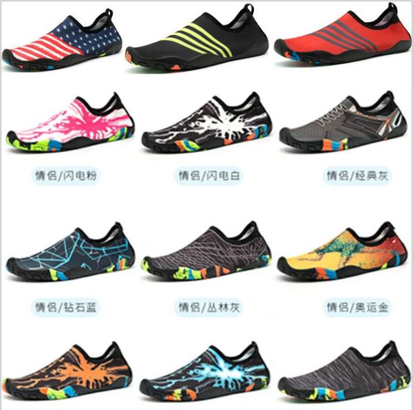 men outdoor sneaker shoes lovers aqua water shoes women swimming fishing diving wading barefoot beach zapatos de 35-46 
men outdoor sneaker shoes lovers aqua water shoes women swimming fishing diving wading barefoot beach zapatos de 35-46